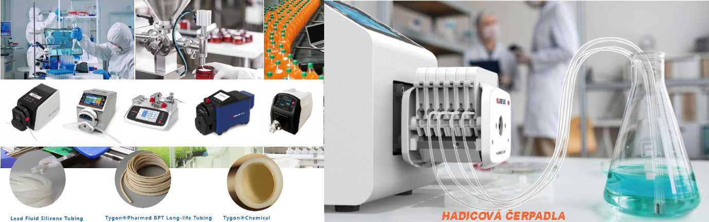 Laboratorní hadicová čerpadla