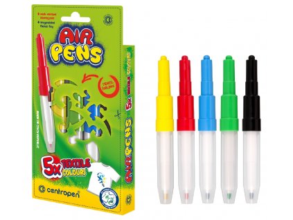 Foukací fixy na textil BLO pens 5 ks