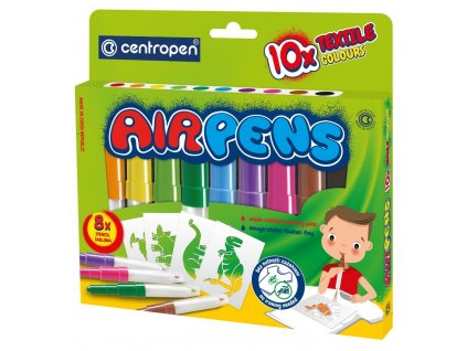 Foukací fixy na textil BLO pens 10 ks