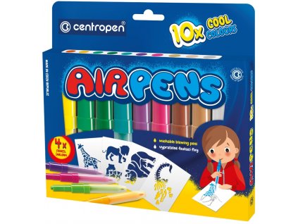 Foukací fixy na papír BLO pens COOL 10 ks