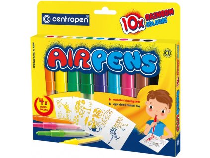 Foukací fixy na papír BLO pens RAINBOW 10 ks