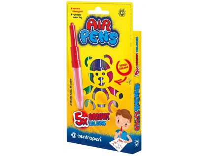 Foukací fixy na papír BLO pens, jasné barvy 5 ks