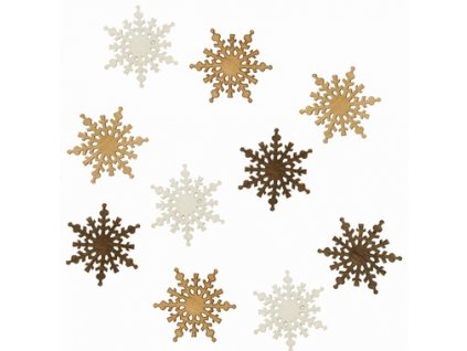 Dřevěné vločky b