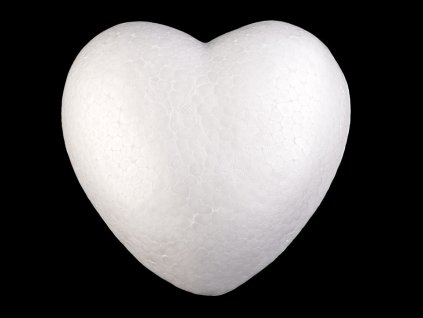 polystyrén - srdce