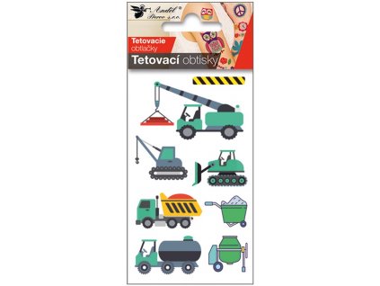 tetovací obrázek stavební stroje