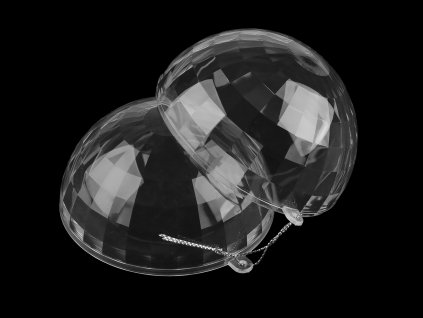 Plastová koule s ploškami Ø10 cm dvoudílná 5ks