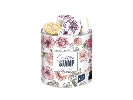 razitka creative stamp 31 ks kyticky