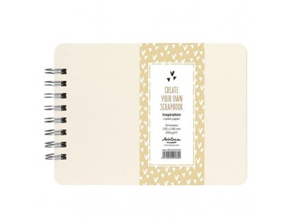 Scrapbook Inspiration krémové A5