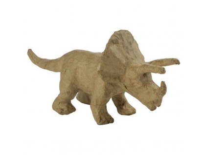 Kartonový předmět XS triceratops 6x19x9cm