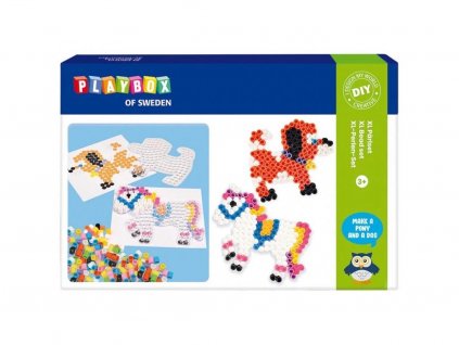 zažeh. korálky konik a pejsek