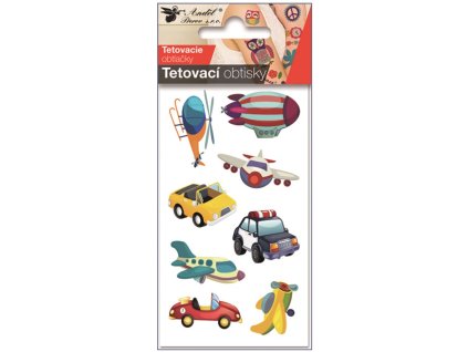 Tetovací obtisky 7,5 x 12 cm - transport