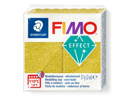 fimo glitter zlaté