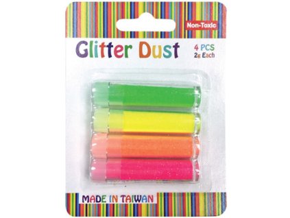 Sypké glitry NEON 4 odstíny po 2 g