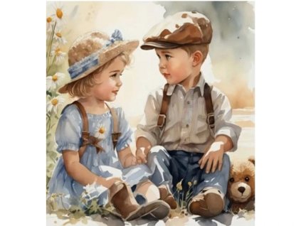 diamantový obrázek přítelství