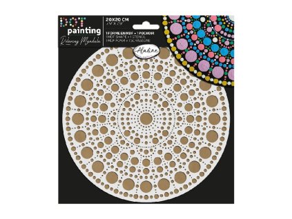 šablona mandala20cm1
