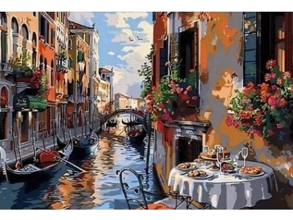 diamantový obrázek benátky