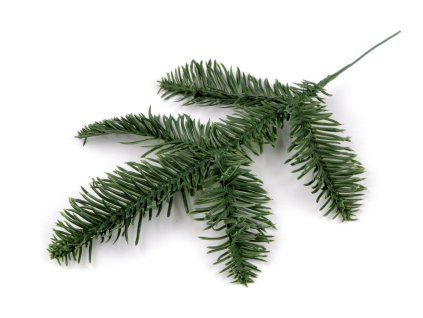 Umělá větvička jehličnan tvarovatelná 3ks
