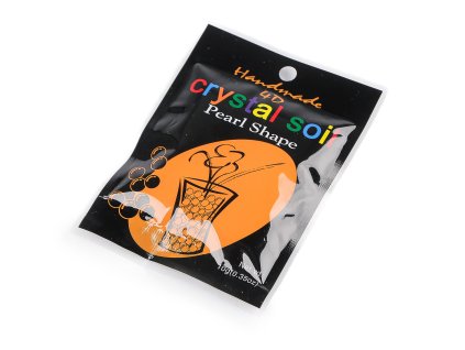 Vodní perly - gelové kuličky do vázy Ø14 mm oranžové