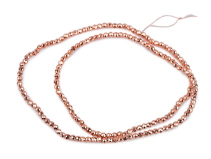 broušené růžové zlato