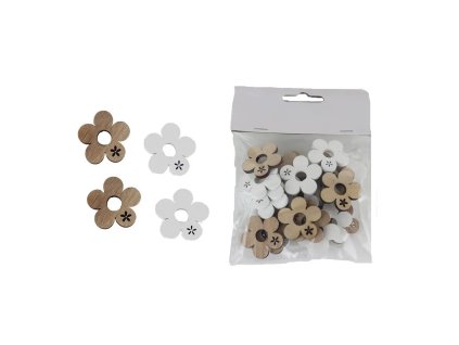 dekorace květiny 2cm