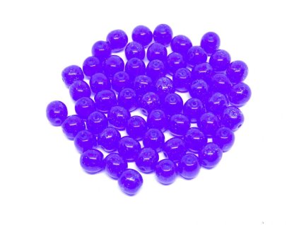 korálky lapisová modrá