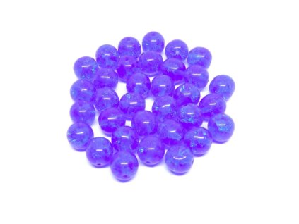 korálky modrá lapis