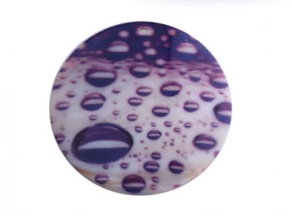 Perleťová placka hrubá 247 - 50mm