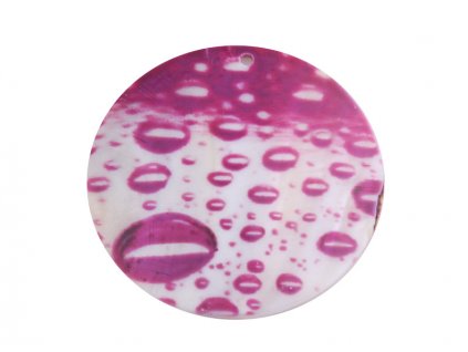 Perleťová placka hrubá 419 - 50mm