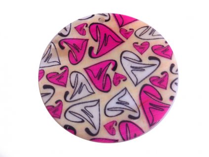 Perleťová placka hrubá 656 - 50mm