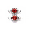 s červeným šatonem 12x6,5x4 mm, ocel 304