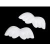 Aplikace křídla / polotovar k výrobě andělů, bílá