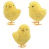 Kuře žluté 12 cm na postavení 1ks