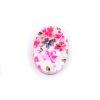 Perleťové korálky, růžové kytičky - - - VYBERTE VARIANTU