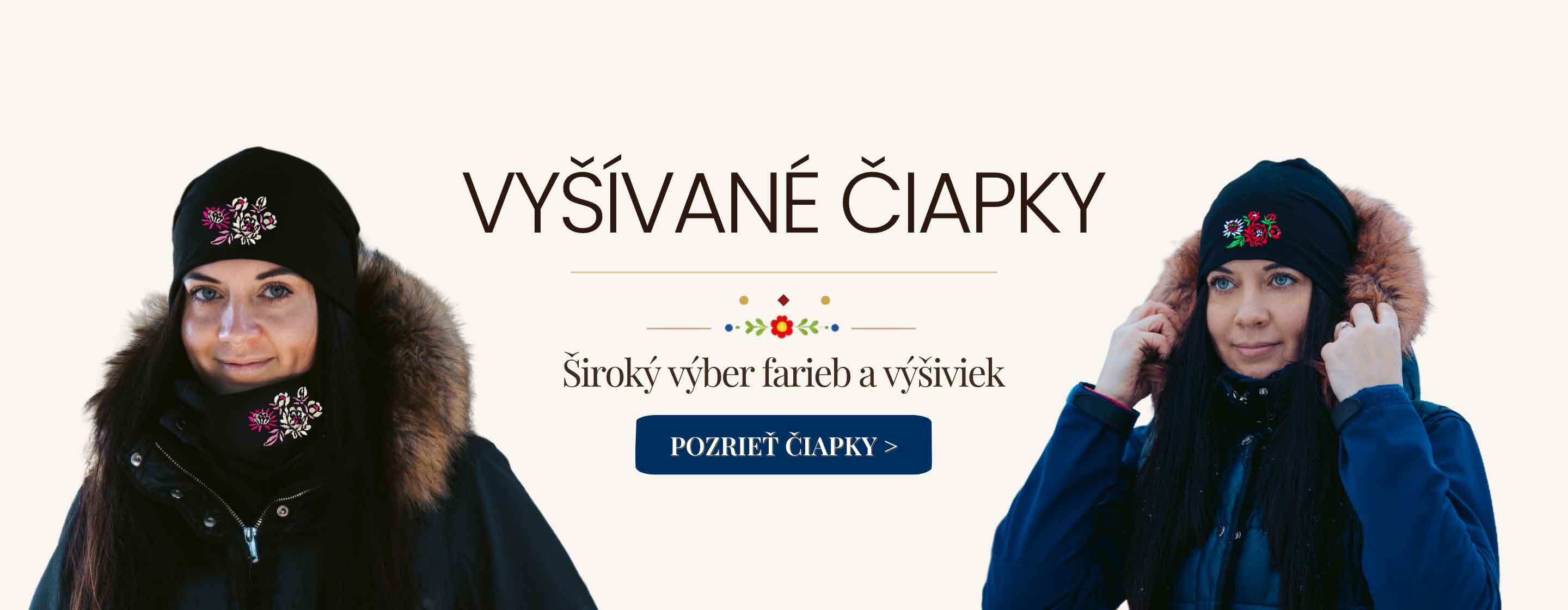 Vyšívané šiltovky