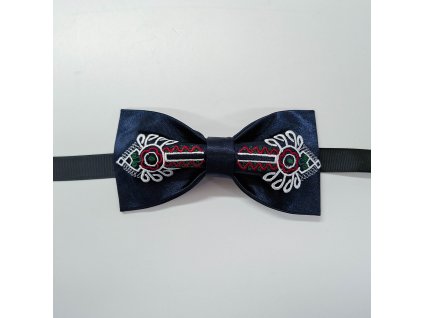 motylik Matúš satenovy tmavomodry 094931