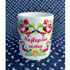 Folklórny hrnček IKA (Nápis vlastný nápis - potrebné zadať do poznámky)