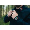 2407 2 panska kosela kristian cierna s farebnou vysivkou zuzeny slim fit strih