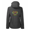 3181 18 softshellova bunda damska micro fleece s vysivkou vzoru ika folk vpredu a vzadu
