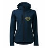 3181 20 softshellova bunda damska micro fleece s vysivkou vzoru ika folk vpredu a vzadu