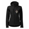 3184 14 softshellova bunda damska micro fleece s vysivkou vzoru matus vpredu a vzadu