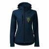 3193 20 softshellova bunda damska micro fleece s vysivkou vzoru adam folk vpredu a vzadu