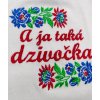 3223 2 vysivane detske body a ja taka dzivocka dlhy rukav