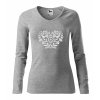 3598 10 damske tricko dlhy rukav s vysivkou ika biela vyber farieb tricka
