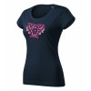 3805 8 damske tricko s vysivkou ika ruzove odtiene vyber farieb tricka u vystrih