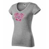 3814 6 damske tricko s vysivkou ika ruzove odtiene vyber farieb tricka v vystrih