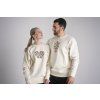 Folklórna mikina OVERSIZE unisex Adam bordo