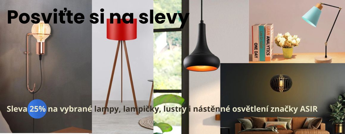 Sleva -25% na vybrané výrobky značky ASIR