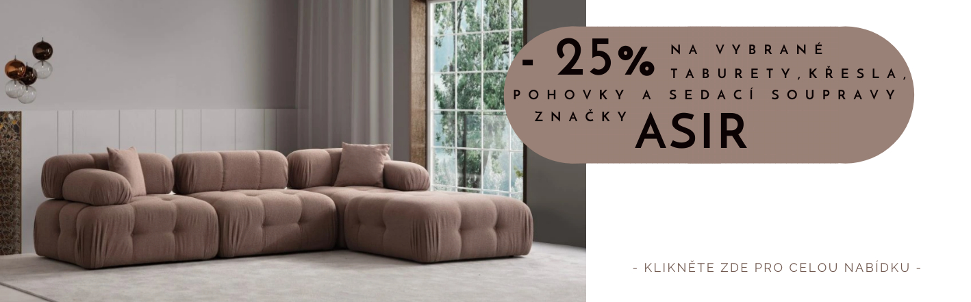 Sleva -25% na vybrané výrobky značky ASIR
