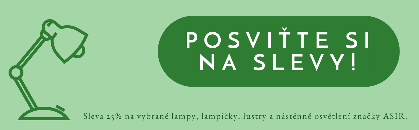 Sleva -25% na vybrané výrobky značky ASIR