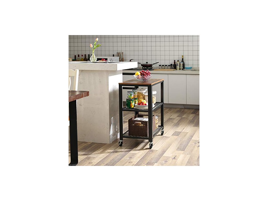 kuchyňský odkládací stolek na kolečkách LRC78X2